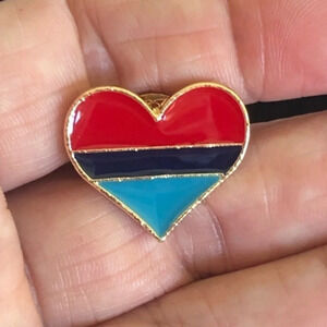 3 for $25/ Pink Blue Purple Bisexual Pride Lapel Pin Brooch